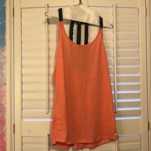 Orange Mesh BCG Athletic Tank - Never Worn